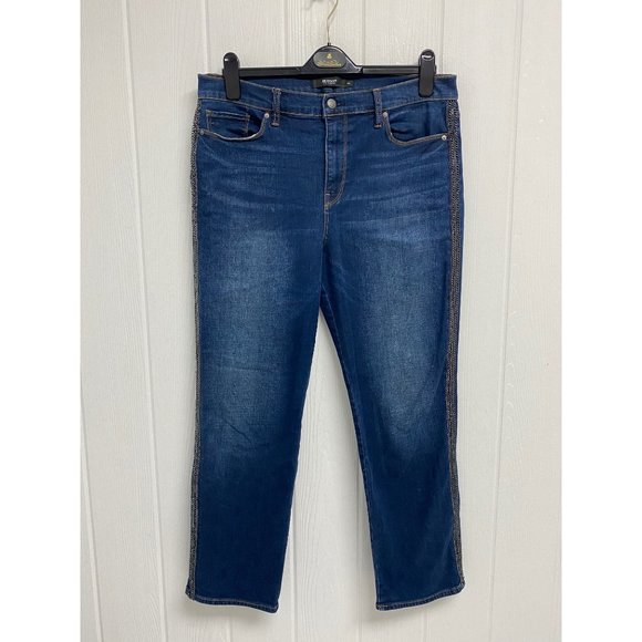 Hudson Los Angeles Men's Chained Denim Jeans pants Size 33 - Picture 13 of 14